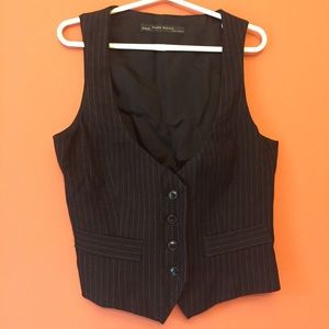 Zara Basics Striped Vest Top